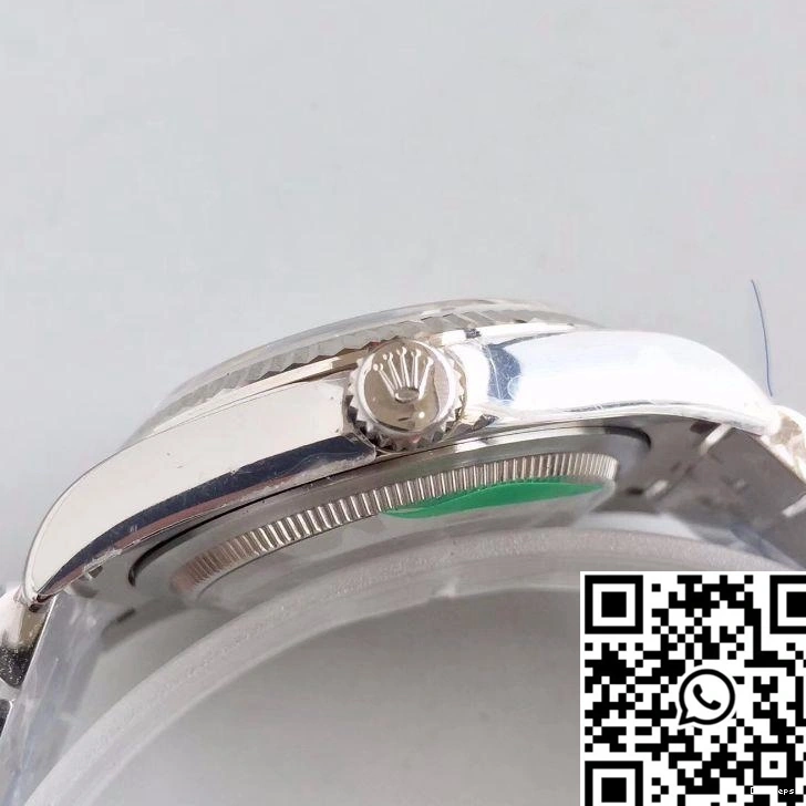 116334 Black 41MM Factory Datejust Rolex Dial EW 0817